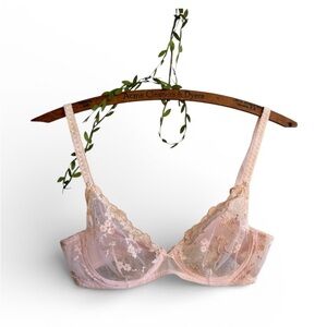 Dior Delicate Pink Lace Bra